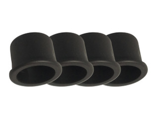 Set of 4 Round Caps for bottom of PVC leg