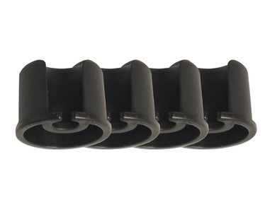 Set of 4 Round Caps for bottom of Aluminum leg